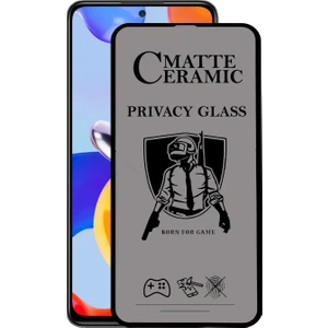 Kzy Xiaomi Redmi Note 11 Pro Tam Kaplayan Mat Seramik Nano Esnek Hayalet Ekran Koruyucu