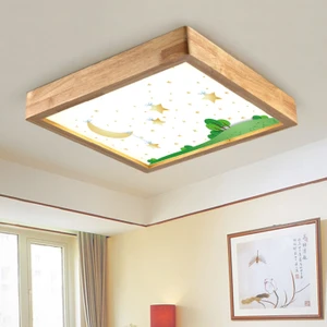 Wood Design World Ahşap Çerçeve Çocuk Odası LED Aydınlatma