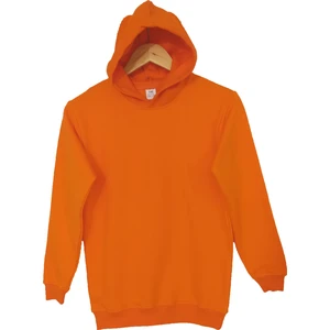 Raf Coll çoçuk Örme Turuncu Kapüşonlu Sweatshirt Iki Iplik Içi Şardonlu