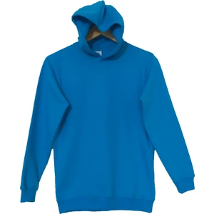 Raf Coll çoçuk Örme Turkuaz Mavi Kapüşonlu Sweatshirt Iki Iplik Içi Şardonlu