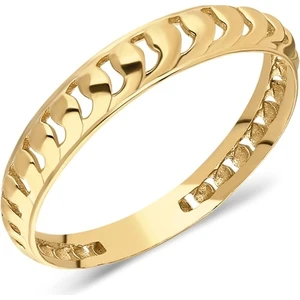 Fasek Gold Alyans Altın Yüzük - 14 Ayar Altın Bombeli Nişan Söz Minimal Alyans - Altın Eklem Yüzüğü