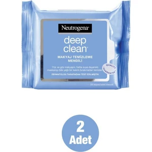 Deep Clean Makyaj Temizleme Mendili 25 Adet x 2 Adet