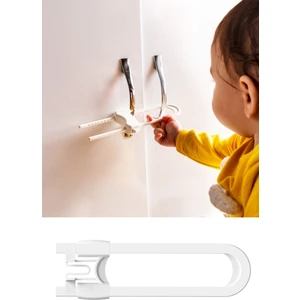 Buffer® Bebek Çocuk Çekmece ve Dolap Koruma Raylı Güvenlik Sistemi Emniyet Kilidi