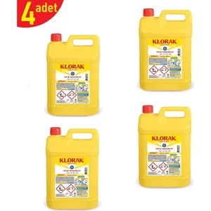 Klorak Çamaşır Suyu 4,24 lt x 4 Adet (Çok Al Az Öde)
