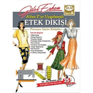 Güler Erkan Pravasız A’ Den Z’ Ye Uygulamalı Etek Dikişi Seri A
