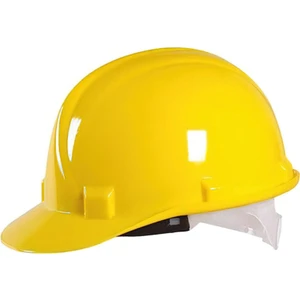 Iş Güvenlik Bareti Deliksiz Model Sarı