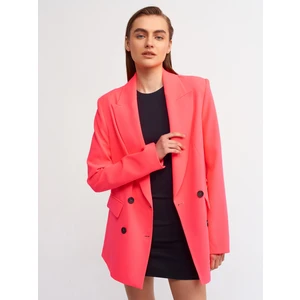 6921 Blazer Ceket-N.pembe