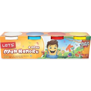 Lets 4 lü 460gr Oyun Hamuru