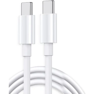 Type-C To Type-C 100W 5A Hızlı Şarj ve Data Kablosu - 2m Beyaz AL2717