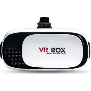 Vr Box 3D Beyaz Sanal Gerçeklik Gözlüğü Renk Beyaz