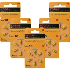 P 10 Işitme Cihaz Pili No 10 6'lı 5 Paket Kodak Kulak Cihazı Pili 6'lı 5 Paket