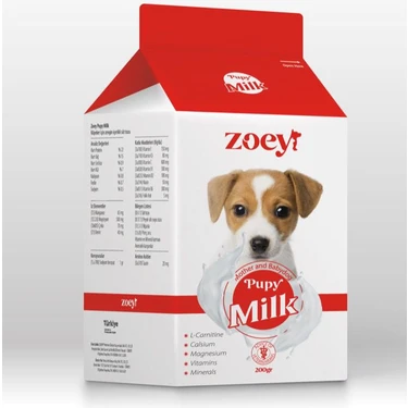 Zoey Köpek Süt Tozu 200 gr (Kaşık Hediyeli Puppy Milk Fiyatı