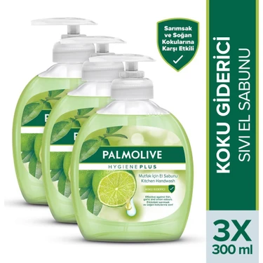 Palmolive Mutfak için Koku Giderici Sıvı El Sabunu 3 x 300