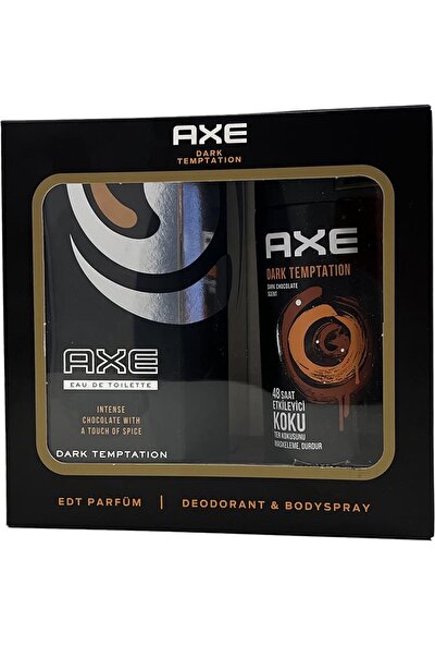 Axe Dark Temptation Erkek Parfüm Edt 100ML + Deodorant 150ML Set