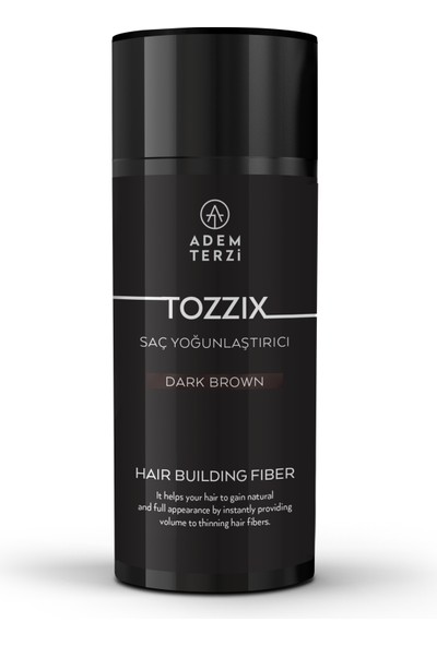 Adem Terzi Dark Brown Tozzix Saç Yoğunlaştırıcı Set