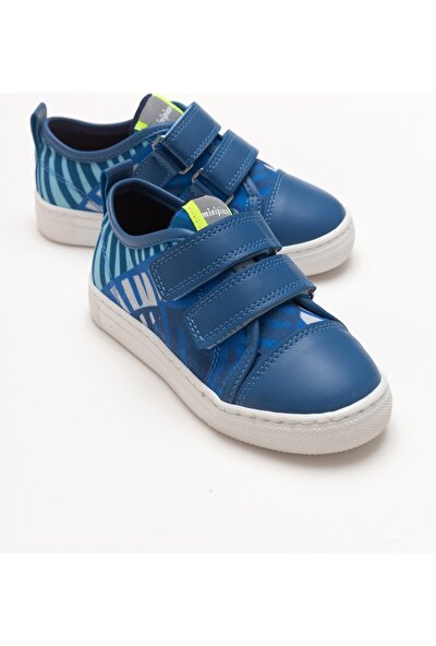 Minipicco Erkek Cocuk Mavi Ortopedik Destekli Sneaker Ayakkabı