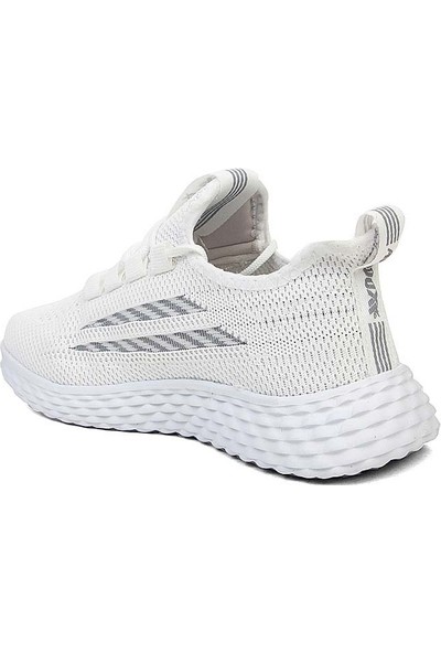 Awidox Beyaz Triko Erkek Günlük Spor Ayakkabı Sneaker 130