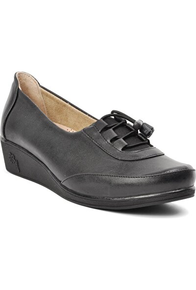 Eslemm Siyah Comfort Kadın Günlük Ayakkabı