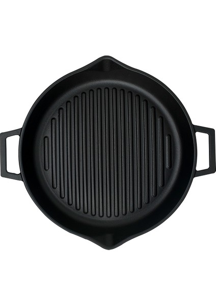 Grill Izgara Döküm Tava 30 Cm