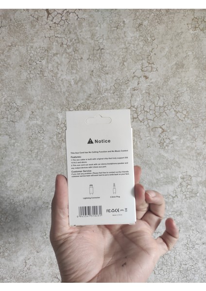 Iphone Lightning 3.5mm Jack Araç Aux Ses Çevirici Kablosu modelleri