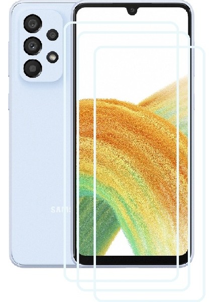 Samsung Galaxy A33 5g (3 Adet) Ekran Koruyucu Cam
