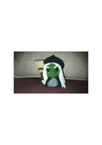 BDP Home Bdp Home Cadı Bebek Amigurumi Anahtarlık