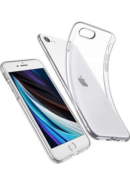 Apple iPhone Se 2022 Kılıf Şeffaf Silikon Hibrit Case Kapak modelleri