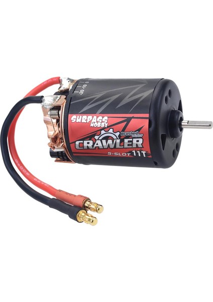1pc Rc Araç Motoru 1/10 Trawler 540 Fırçalanmış Motor Dıy Parçaları Için 5 Yüzey 11T (Yurt Dışından)