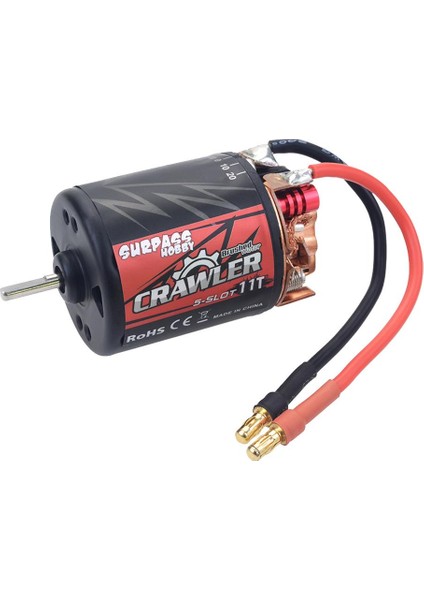 1pc Rc Araç Motoru 1/10 Trawler 540 Fırçalanmış Motor Dıy Parçaları Için 5 Yüzey 11T (Yurt Dışından)