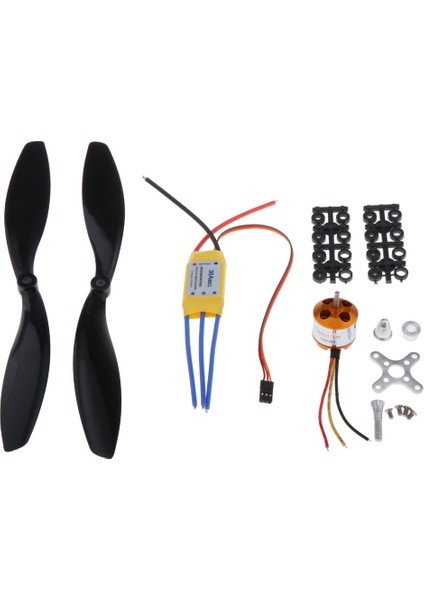 1000KV Fırçasız Motor 30A Esc Pervane Rc Uçak Parçaları (Yurt Dışından)