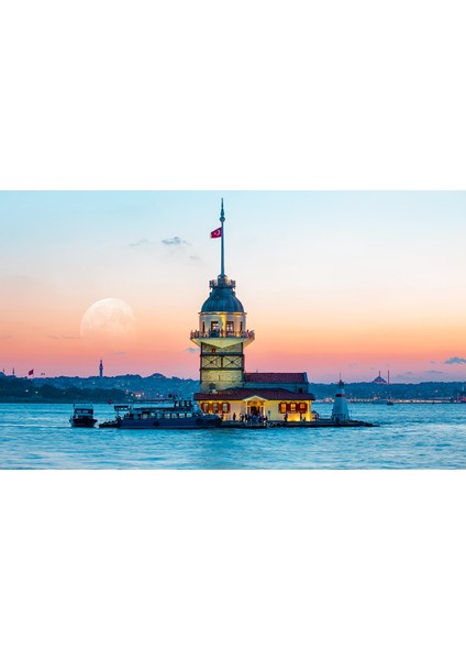 Kızkulesi 3D Poster - 3 Boyutlu Tek Parça Duvar Kağıdı fiyatları