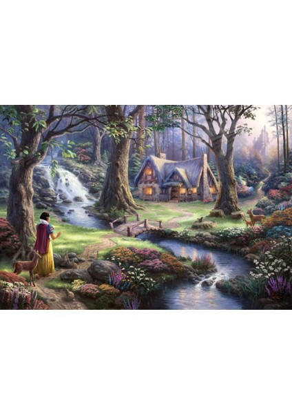 Masal 3D Poster - 3 Boyutlu Tek Parça Duvar Kağıdı