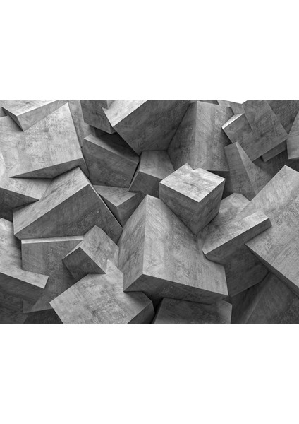 Geometrik 3D Poster - 3 Boyutlu Tek Parça Duvar Kağıdı fiyatları