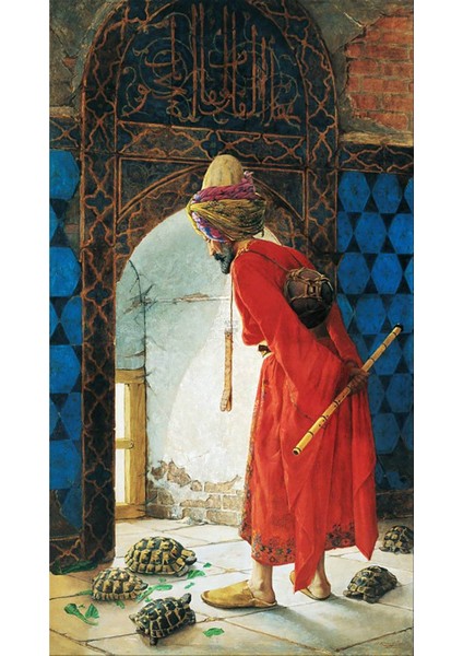 Terbiyeci 3D Poster - 3 Boyutlu Tek Parça Duvar Kağıdı