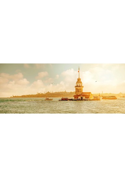 Kızkulesi 3D Poster - 3 Boyutlu Tek Parça Duvar Kağıdı