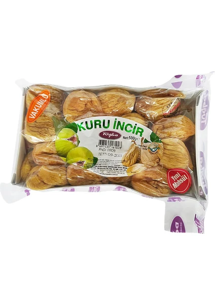 Tuğba Kuruyemiş Kuru Incir 500 gr (Vakum)