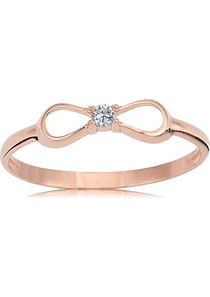 Altın Yüzük - Taşlı Fiyonk Altın Yüzük