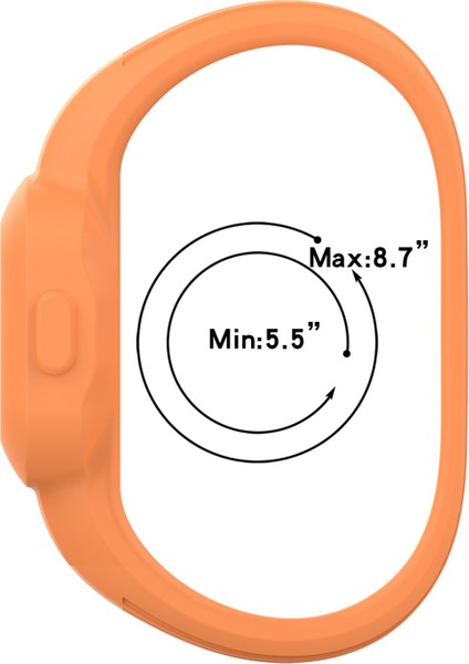 Garmin Vivofit Jr3 İçin Tokalı Silikon Kordonlu Saat, Boyut: L (Yurt Dışından)