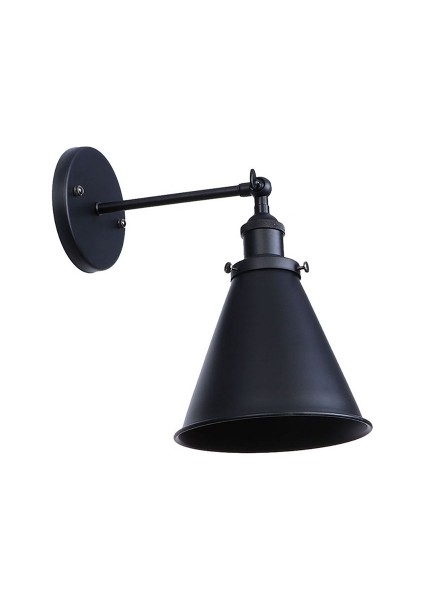 Retro Siyah Metal Aplik