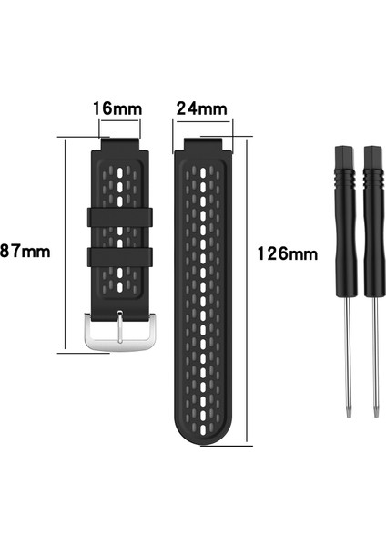 Garmin Yaklaşımı İçin S2 / S4 Silikon Kordonlu Saat (Yurt Dışından)