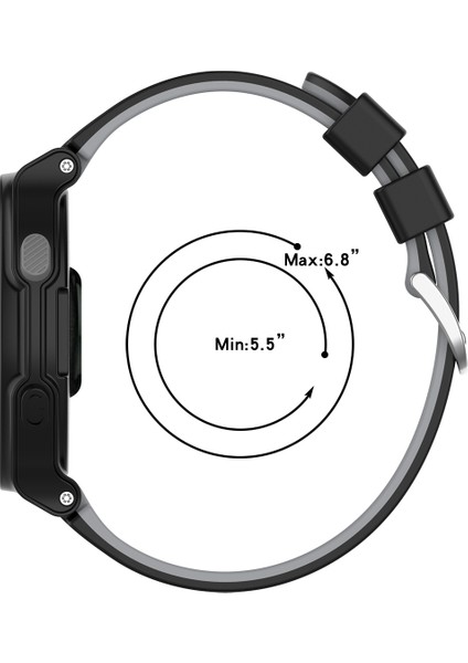 Garmin Yaklaşımı İçin S2 / S4 Silikon Kordonlu Saat (Yurt Dışından)