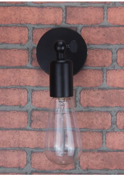 Mafsallı Hareketli Metal Siyah Aplik fırsatları