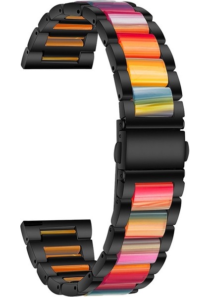 Huawei İzle 3/3 Pro 22 mm. Çelik + Reçine Kayış İçin (Yurt Dışından)