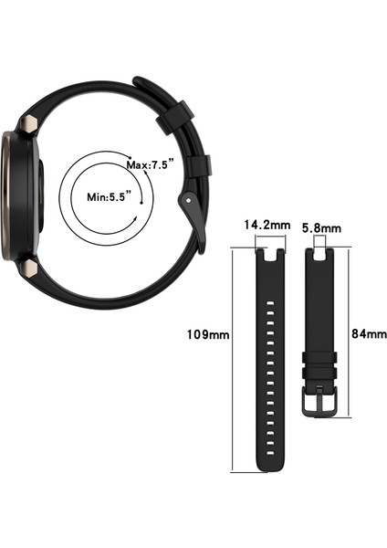Aletler ile Garmin Lily Silikon Kordonlu Saat İçin (Yurt Dışından) indirimleri