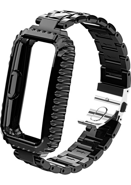 Huawei Band 6 / Honor Band 6 İçin Paslanmaz Çelik Kordonlu Saat (Yurt Dışından) fiyatları