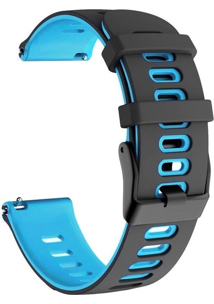 Honor Watch Gs Pro İçin 22 mm. İki Renkli Silikon Kayış (Yurt Dışından)