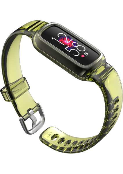 Fitbit Luxe Silikon Kordonlu Saat İçin (Yurt Dışından)