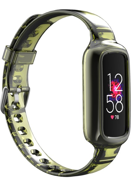 Fitbit Luxe Silikon Kordonlu Saat İçin (Yurt Dışından)