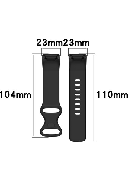Fitbit Charge 5 İçin Saat Kayışı Boyutunu Değiştirin: Büyük Boy (Yurt Dışından)