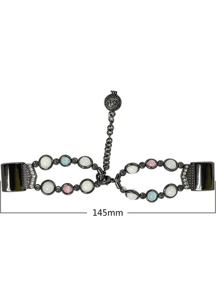 Fitbit Charge 5 İçin Akik Işıklı Boncuk Kordonlu Saat Gümüş Rengi (Yurt Dışından) indirimleri